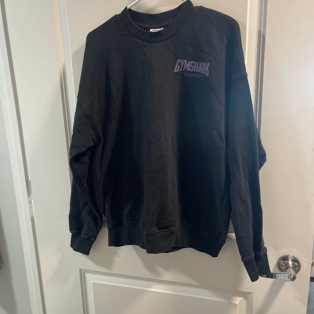 Gymshark Black Crewneck Sweater for Men